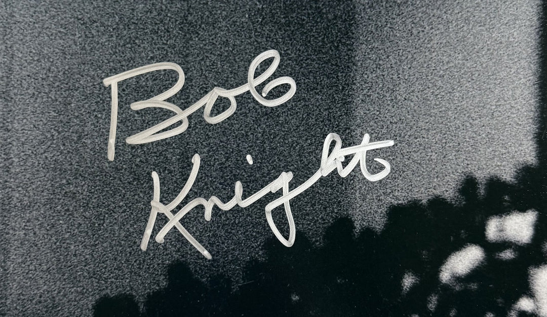 Bobby Knight Autographed/Signed Indiana Hoosiers 16x20 Photo Beckett 56188