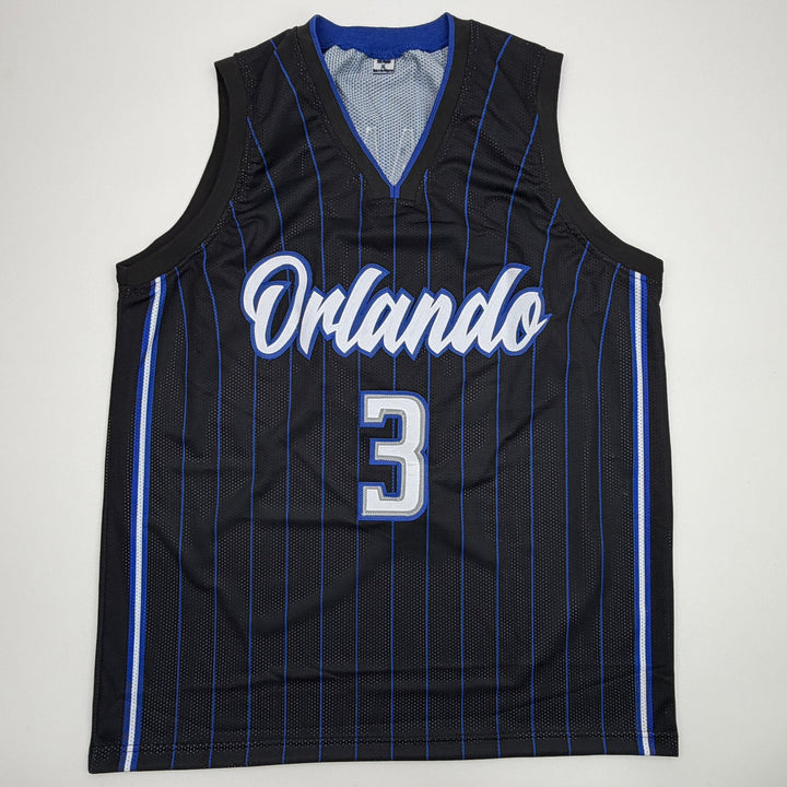 Autographed/Signed Desmond Bane Orlando Black Pinstripe Jersey Beckett BAS COA