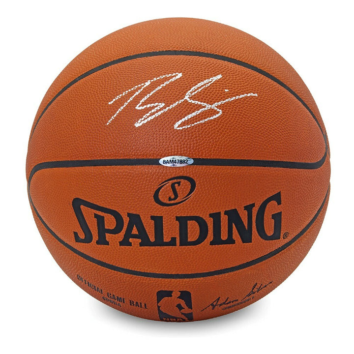 Ben Simmons Signed Authentic Basketball Brooklyn Nets UDA COA Autograph 76ers