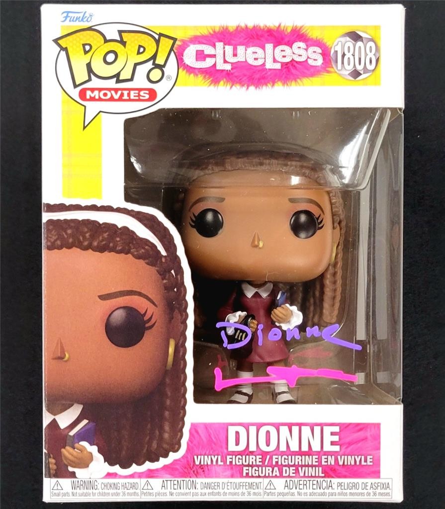 Stacey Dash signed "Dionne" Clueless Funko Pop! 1808 autograph Beckett BAS