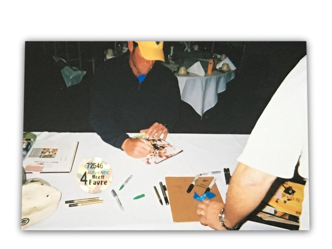 Brett Favre Ahman Green Dual Signed 8x10 Photo JSA COA Autograph Packers
