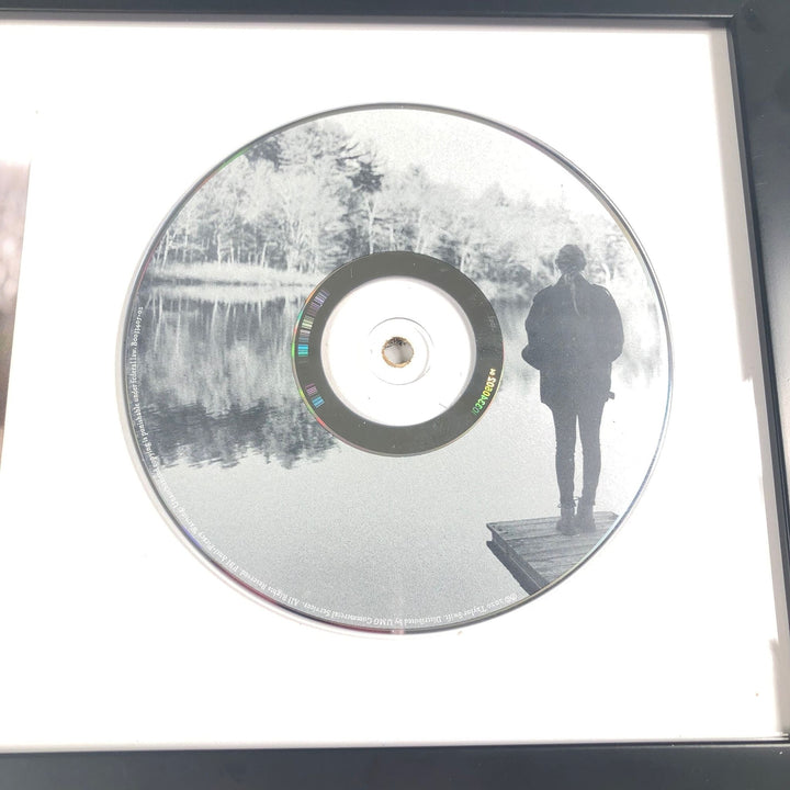 Taylor Swift Signed CD Cover Framed PSA/DNA Evermore Autographed
