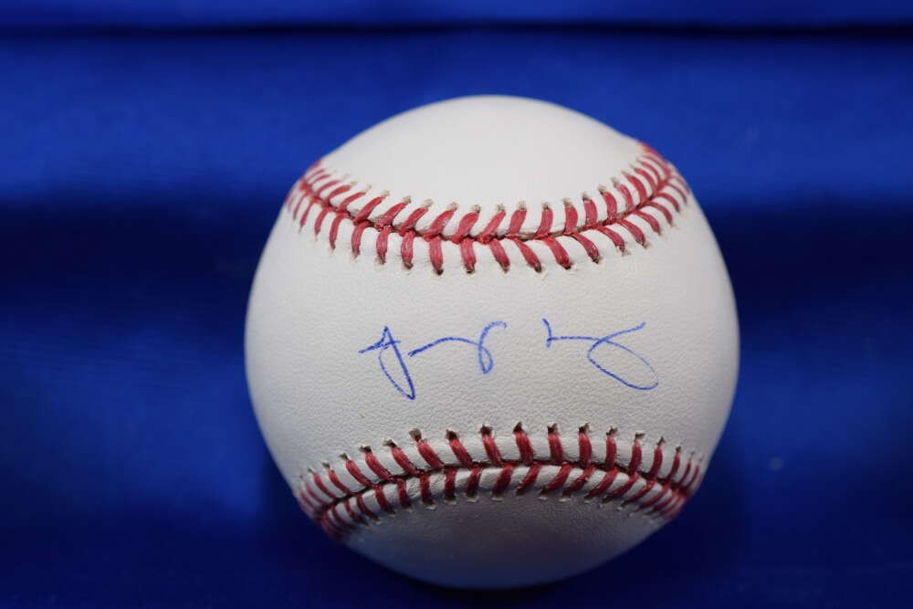 Jacoby Ellsbury MLB Authentic COA Signed Major League OML Autographed Baseball