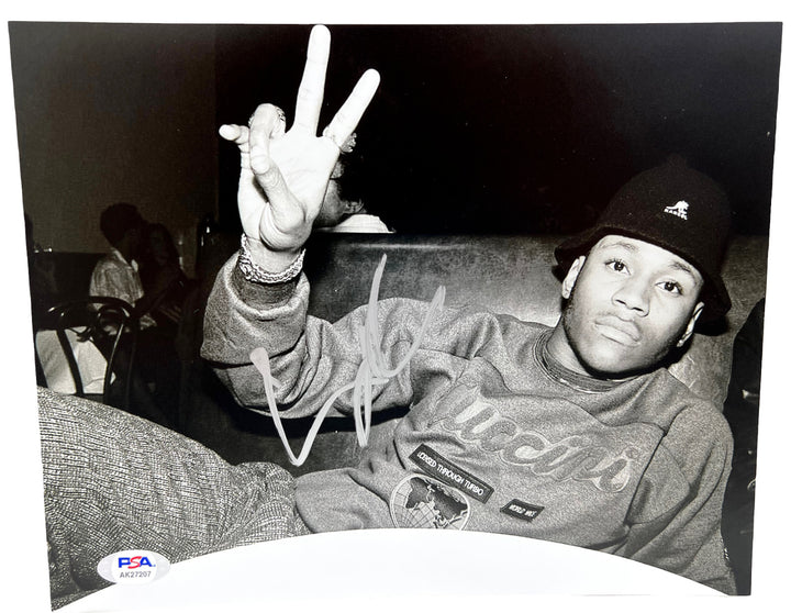 LL COOL J SIGNED AUTOGRAPHED 8X10 PHOTO MAMA SAID KNOCK YOU OUT PSA/DNA #4