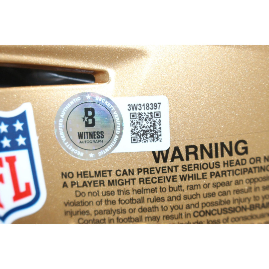 Patrick Willis Autographed San Francisco 49ers SpeedFlex Helmet Beckett W 55281