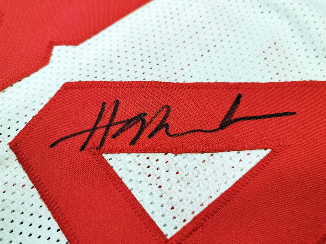 Houston Rockets Hakeem Olajuwon Signed White Jersey The Dream JSA