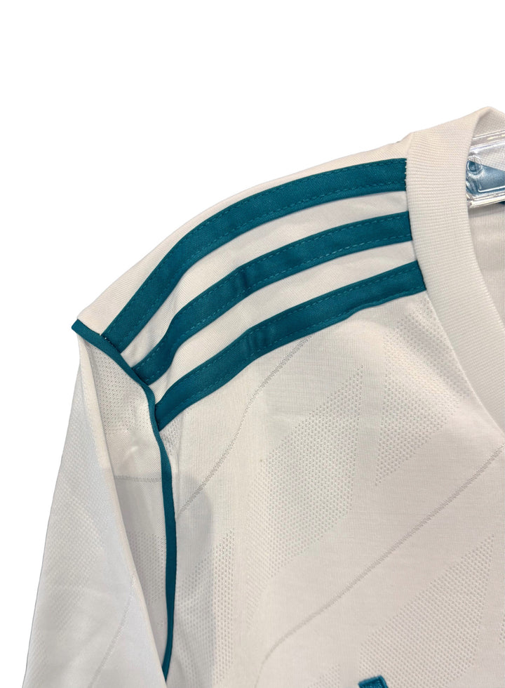 Cristiano Ronaldo Signed White Adidas Soccer Jersey #7 Real Madrid Auto BAS COA