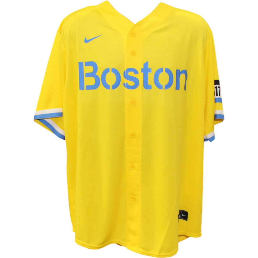 David Ortiz Autographed Boston Red Sox Nike City Connect XL Jersey Beckett 51274