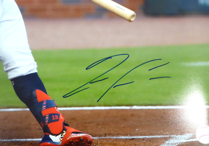 Ronald Acuna Jr. Signed 16x20 Photo Atlanta Braves Beckett BAS