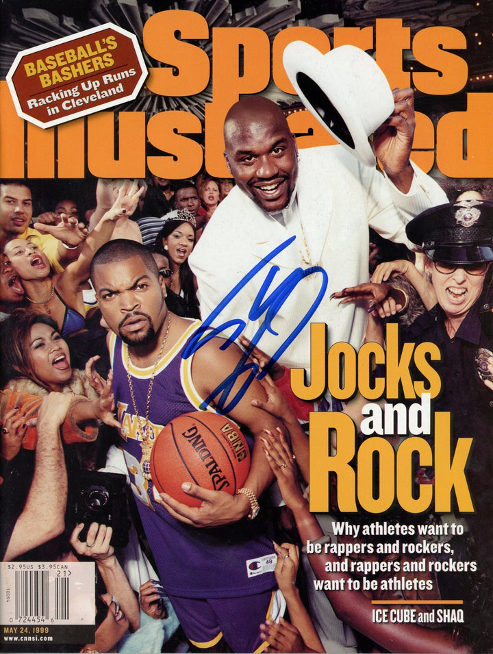 Shaquille O'Neal Autographed Los Angeles Lakers '99 Sports Illustrated JSA 56568