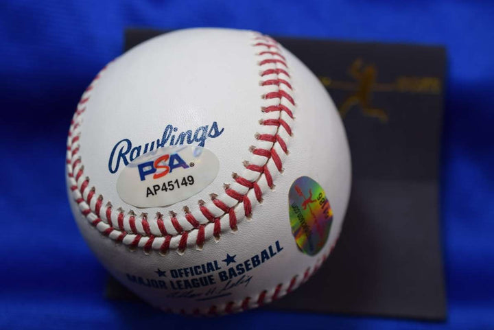 Yogi Berra PSA DNA Autograph Major League Signed Baseball HOF 72