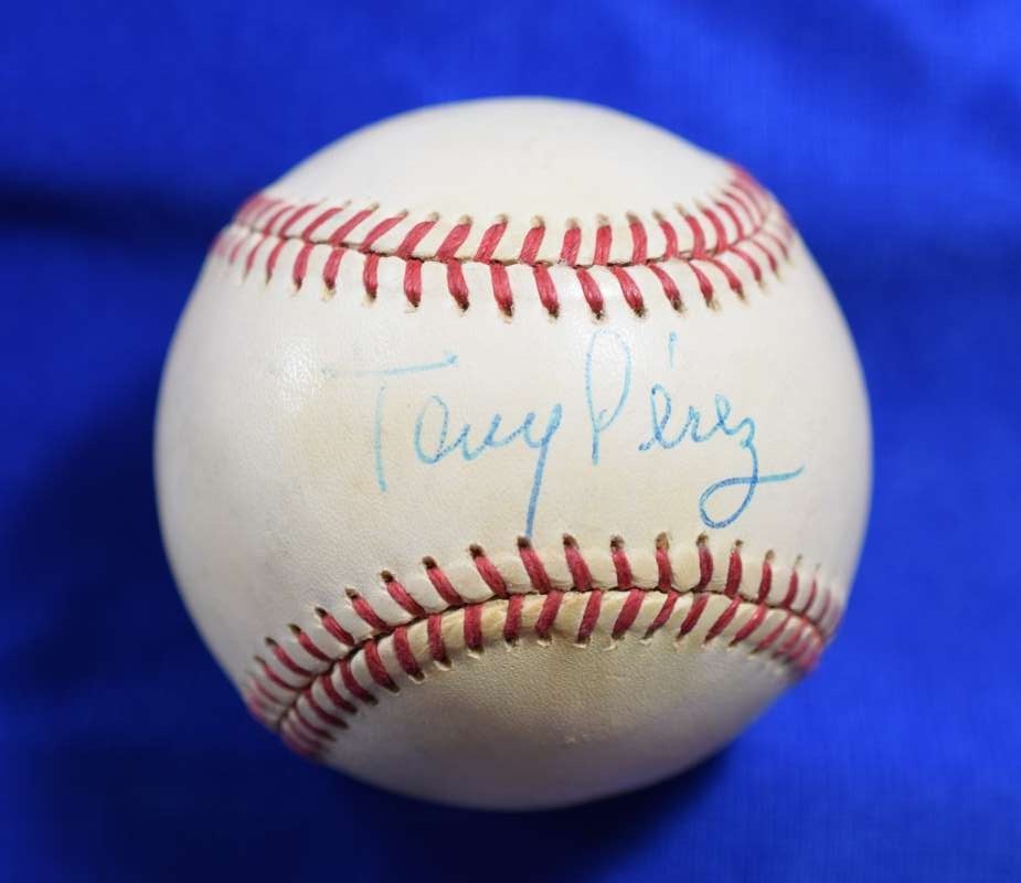 Tony Perez Beckett BAS Autograph American League OAL Signed Baseball