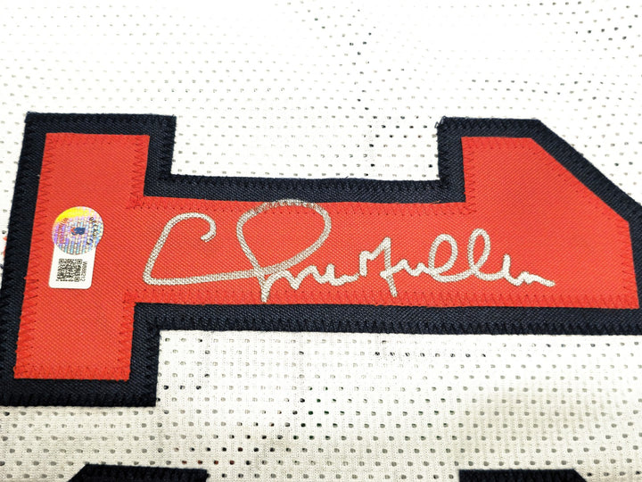 Team USA Chris Mullin Autographed Signed White Jersey Beckett BAS Witness