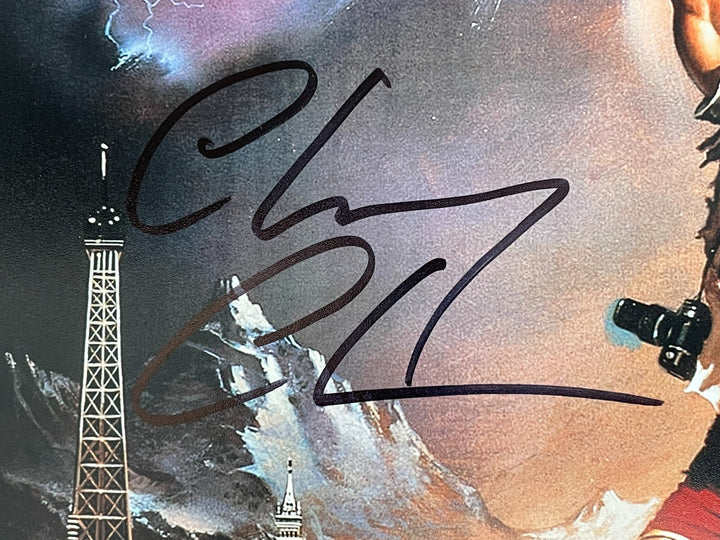 Chevy Chase / Beverly D'Angelo Autographed European Vacation 11x17 Poster JSA