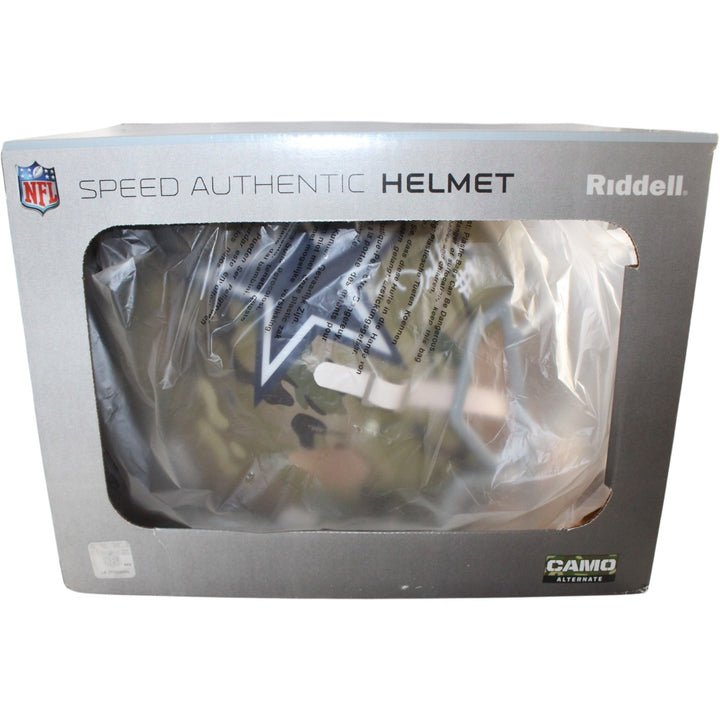 Demarcus Ware Autographed Dallas Cowboys Authentic Camo Helmet Beckett 56353