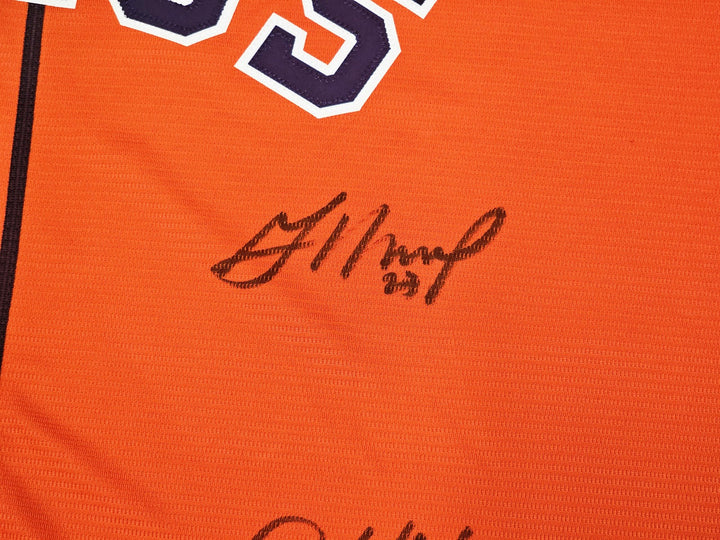 Astros 22 WS Champ Auto Orange Nike Jersey 14 Sig Jose Altuve Yordan Alvarez BAS
