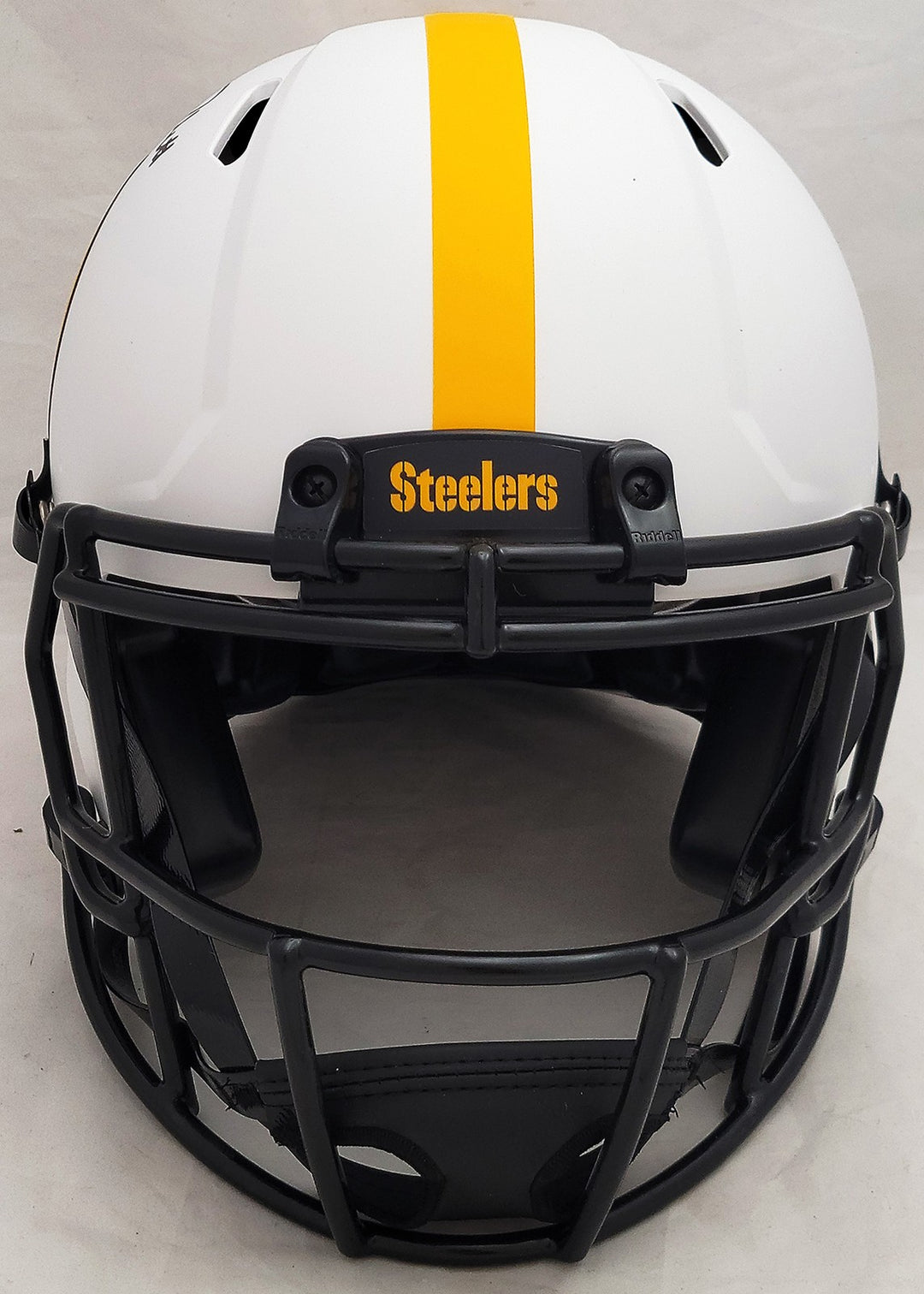 Kenny Pickett Auto Steelers Lunar Eclipse White Full Size Auth Speed Helmet BAS