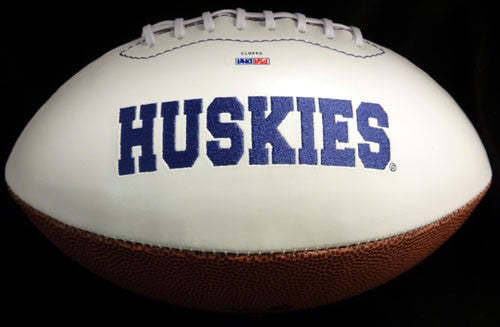 Jake Locker Signed White Logo Football Washington Huskies PSA/DNA