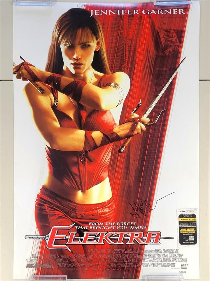 Jennifer Garner signed Elektra 24x36 Movie Poster Photo autograph ~ JSA
