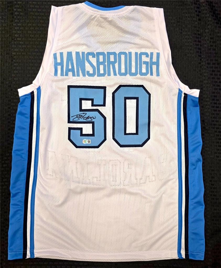Tyler Hansbrough signed North Carolina Tar Heels Jersey autograph ~ Beckett BAS