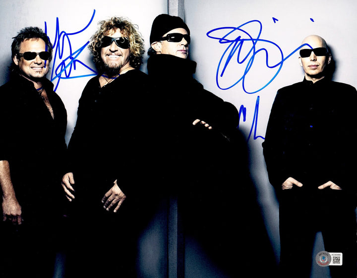 Chickenfoot Signed 11x14 Photo Band Signed By All 4 Sammy Hagar Beckett #AC95466