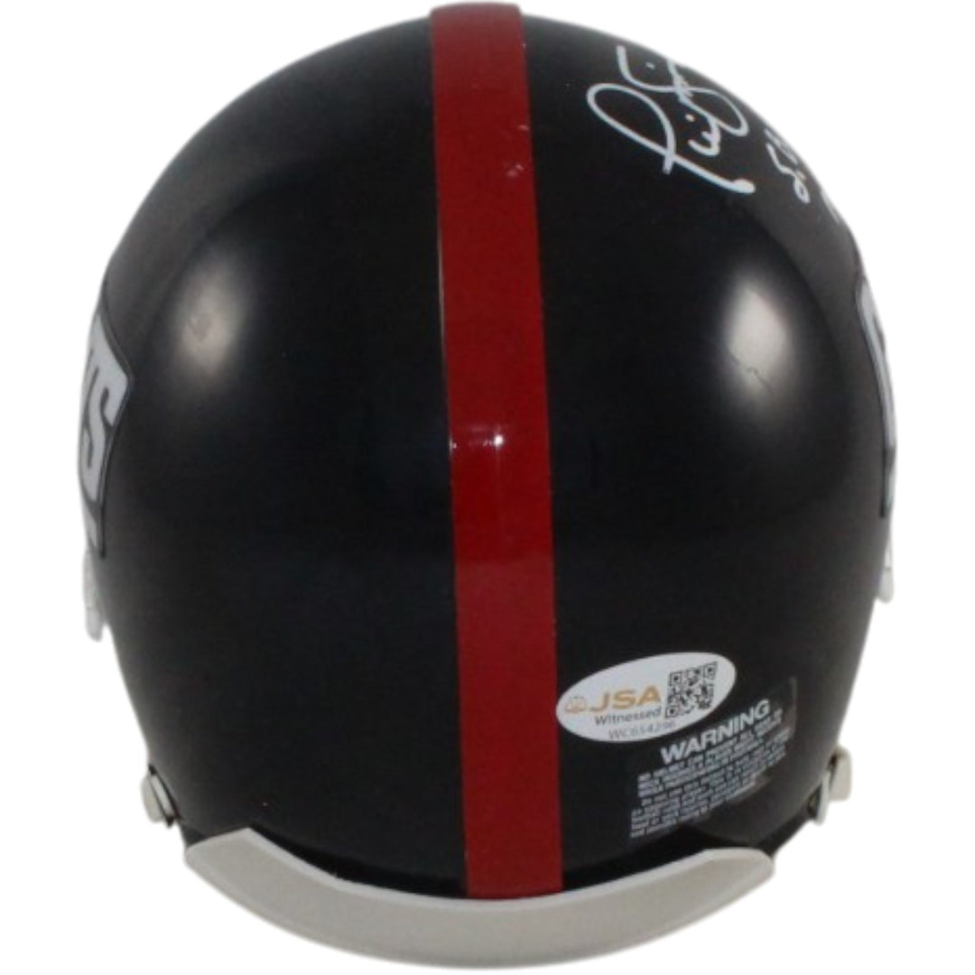 Phil Simms Autographed New York Giants VSR4 TB Mini Helmet SB MVP JSA 57162