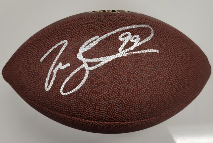 Jason Taylor signed Wilson Super Grip Football autograph (B) ~ Beckett BAS Holo