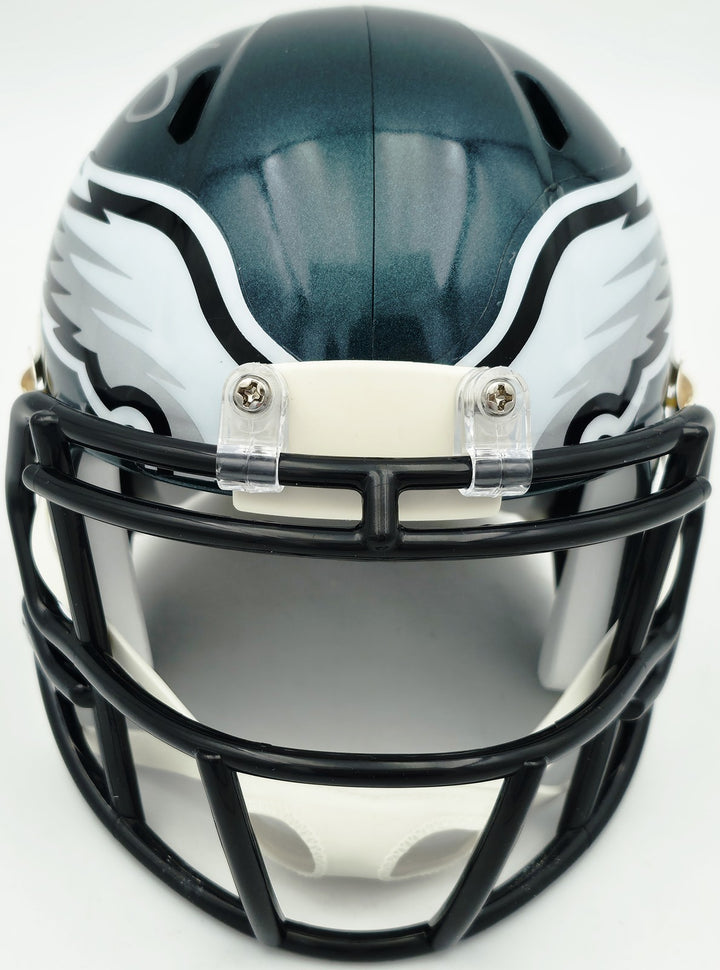 Alshon Jeffery Signed Philadelphia Eagles Green Speed Mini Helmet Beckett BAS