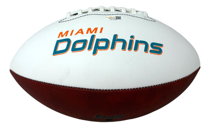 Ricky Williams Signed Miami Dolphins Logo Football Smoke Weed Everyday JSA QR