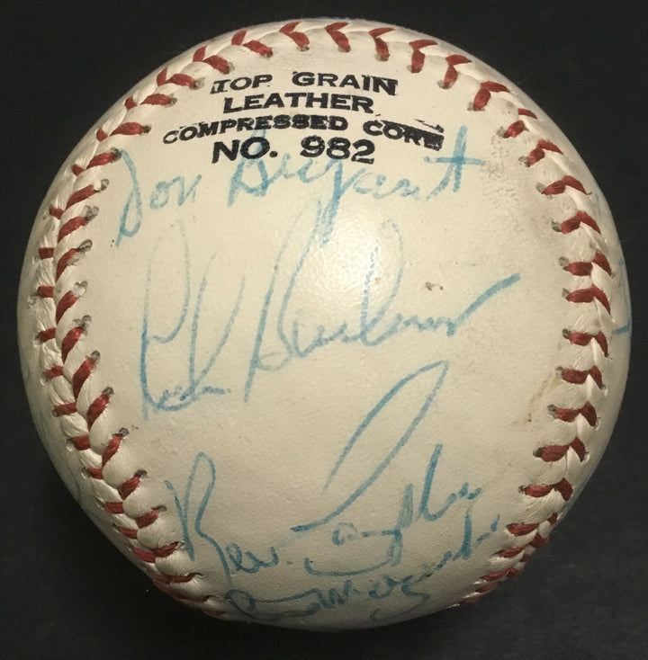 1979 Mariners Red Sox signed baseball 14 auto Bill Mazeroski Jonny Pesky COA
