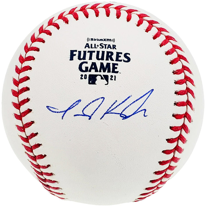 Jarred Kelenic Auto Official 2021 AS Futures Game MLB Baseball Braves Beckett