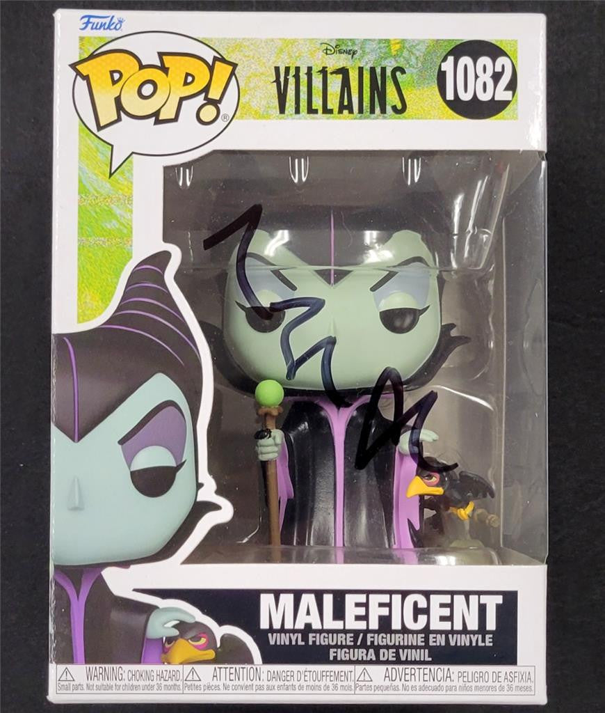 Angelina Jolie signed Disney Maleficent Funko Pop! 1082 auto ~ Beckett BAS