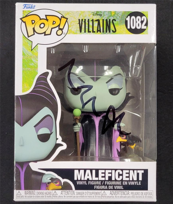 Angelina Jolie signed Disney Maleficent Funko Pop! 1082 auto ~ Beckett BAS