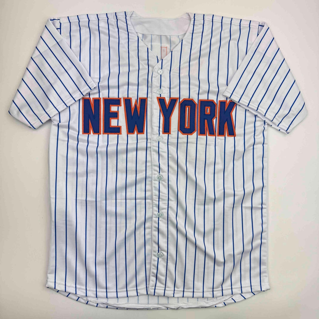 Autographed/Signed Bartolo Colon Big Sexy Insc New York Jersey Beckett COA