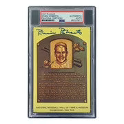 Robin Roberts Signed 4x6 Philadelhia Phillies HOF Plaque Card PSA/DNA 85027817