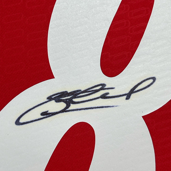 Framed Autographed/Signed Steven Gerrard 33x42 Liverpool Red Jersey BAS COA