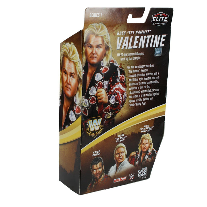 Greg Valentine Autographed WWE Mattel Elite Legends Series 7 Action Figure JSA