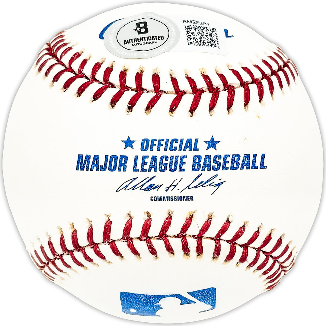 Elmer Sexauer Autographed Signed MLB Baseball Dodgers "1948" Beckett QR #BM25281
