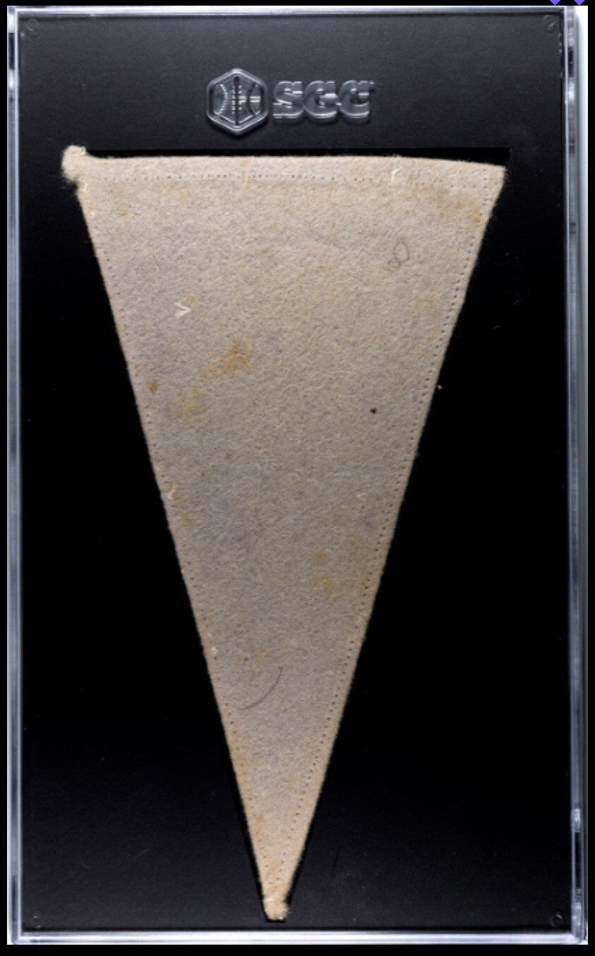 1916 Ferguson Bakery BF2 Jim Scott Gray Felt Pennant SGC Authentic White Sox
