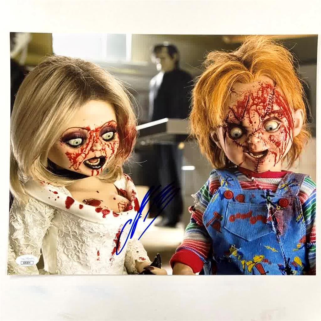 Jennifer Tilly signed Bride of Chucky 11x14 Photo Tiffany autograph (B) ~ JSA