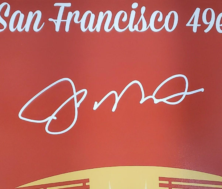 Joe Montana signed San Francisco 49ers 16x20 photo ~ Beckett BAS Holo
