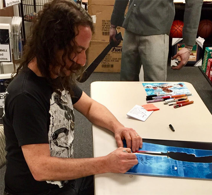 ARI LEHMAN Friday the 13th JASON "Crystal Lake Killer"signed 11x17 photo BAS COA