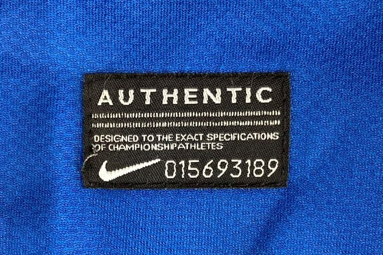 David Villa Signed Barcelona Nike Soccer Jersey BAS