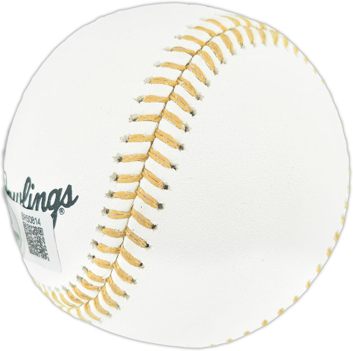 Dave Concepcion Auto Official Gold Glove Baseball Reds "5x GG" Smudge Beckett