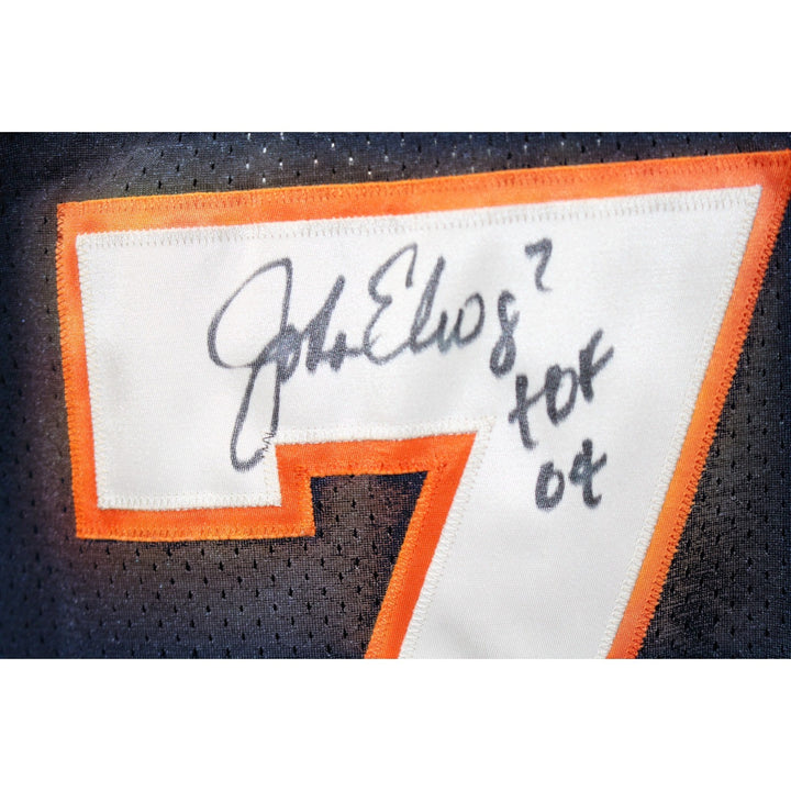 John Elway Autographed Denver Broncos Nike Sz 48 Jersey HOF Beckett W 55188