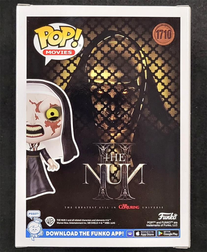 Bonnie Aarons signed "Valak" The Nun II Funko Pop! 1710 autograph ~ Beckett BAS