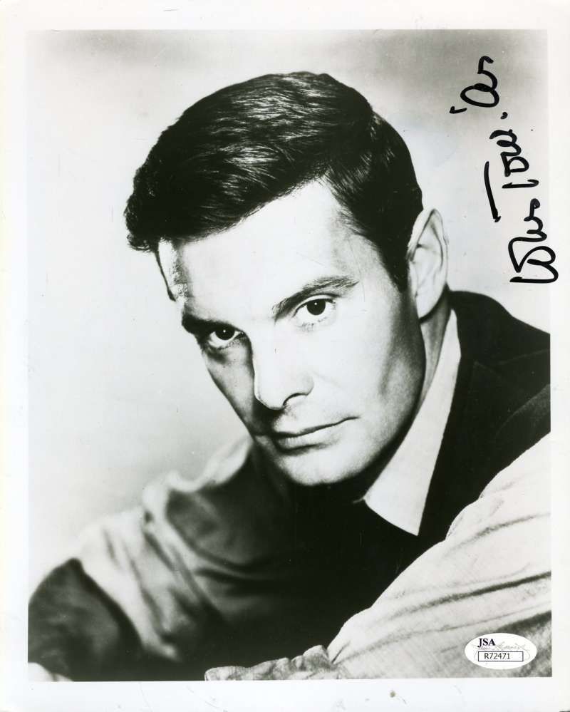 Louis Jourdan Jsa Coa Hand Signed 8x10 Photo Authenticated Autograph