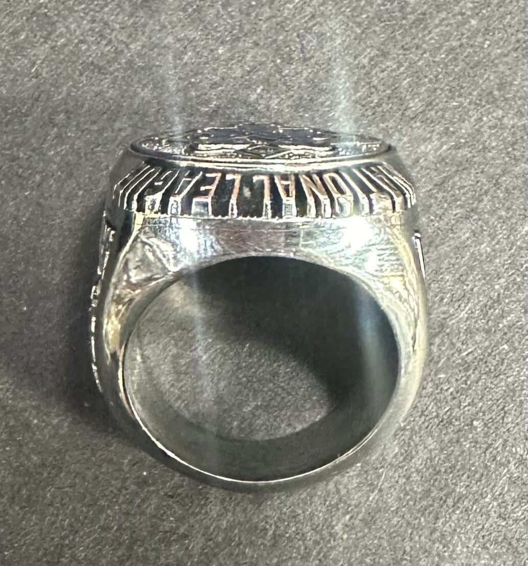 2015 Mets NLCS Champions Jostens Silver Elite Employee Team Issued Ring Morales
