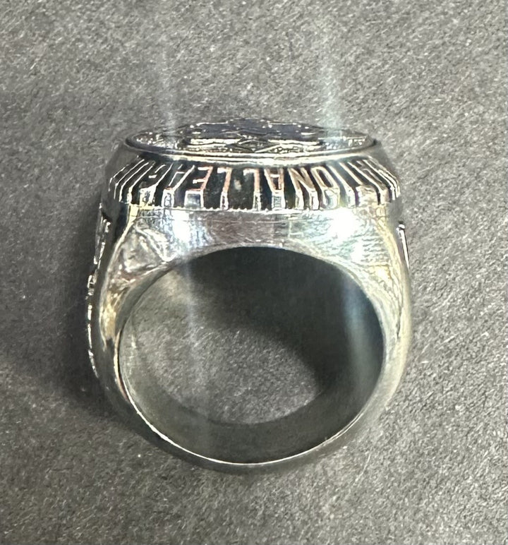 2015 Mets NLCS Champions Jostens Silver Elite Employee Team Issued Ring Morales