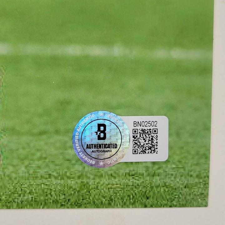 Jules Kounde signed France 8.5x11 photo #2 Barcelona autograph (A) ~ Beckett BAS